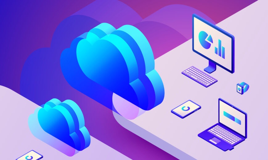Ilustração de transferência de dados utilizando o Microsoft Azure
